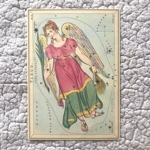 Virgo Constellation Card